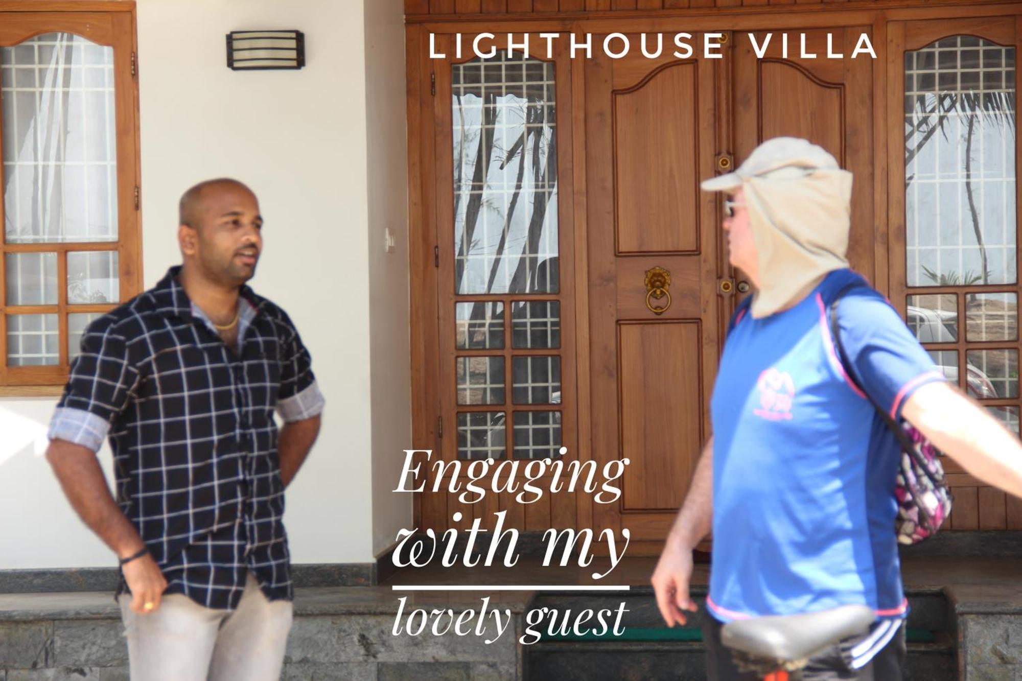 Lighthouse Villa Cherai Beach Bagian luar foto