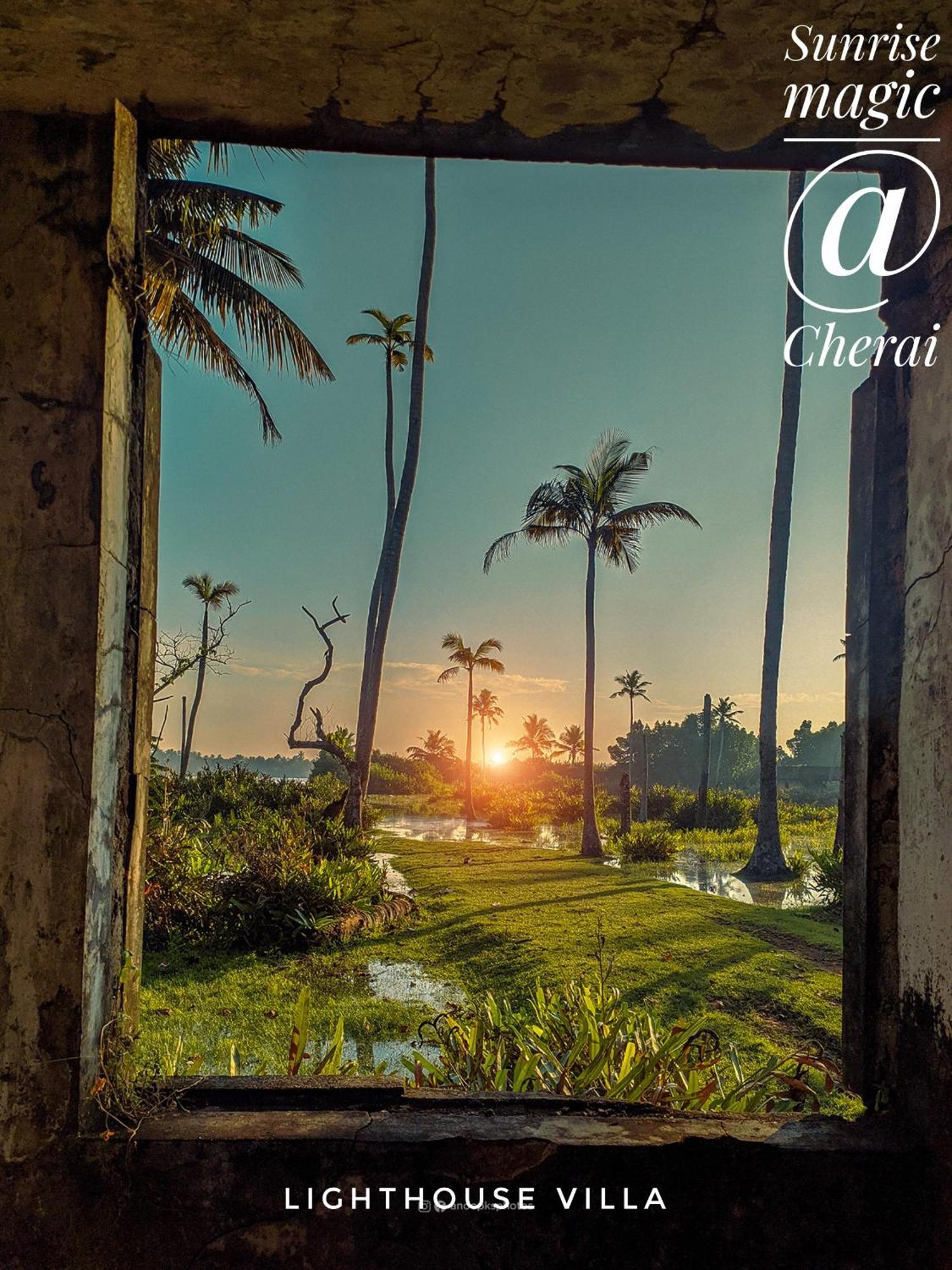 Lighthouse Villa Cherai Beach Bagian luar foto