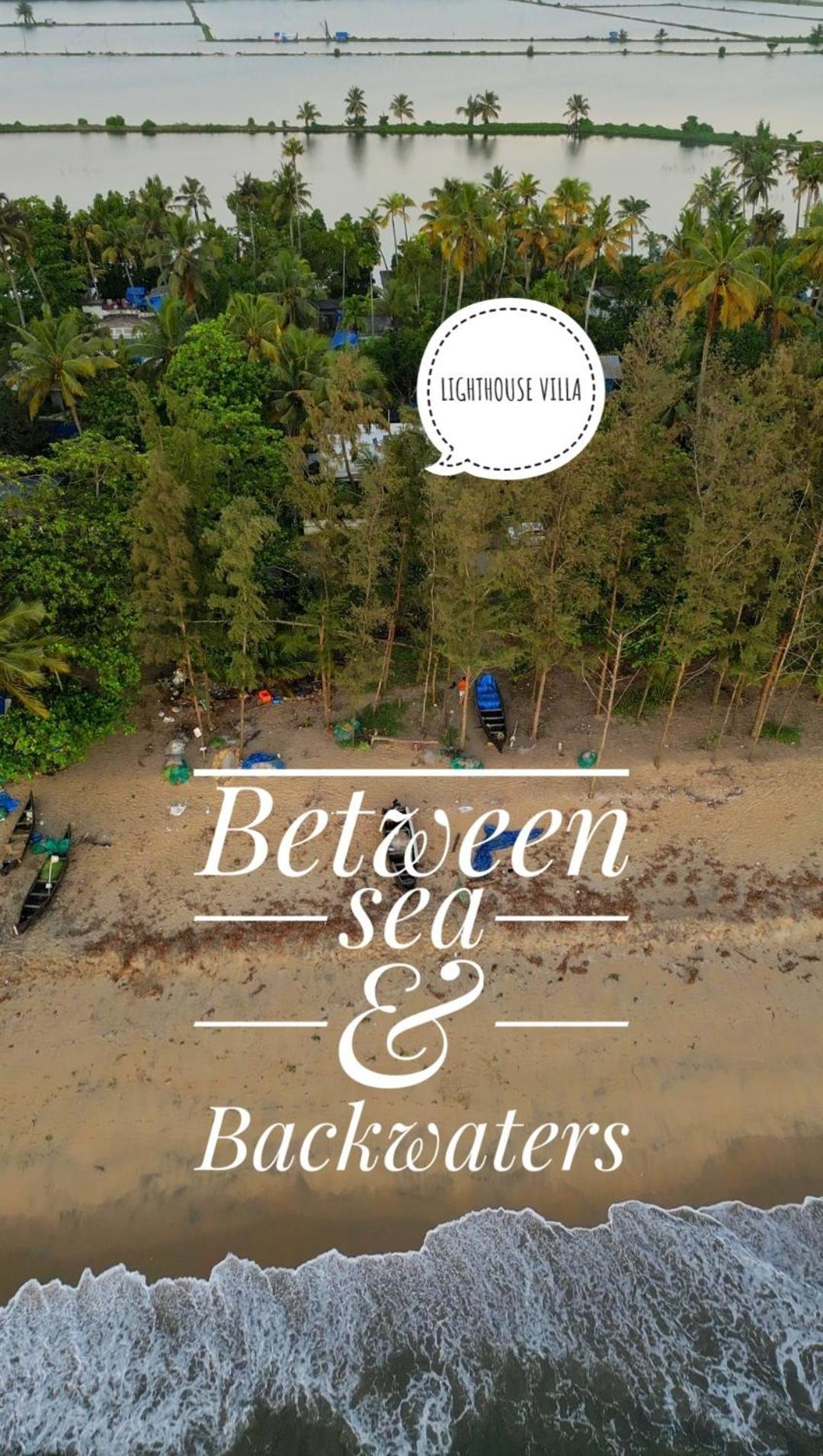 Lighthouse Villa Cherai Beach Bagian luar foto